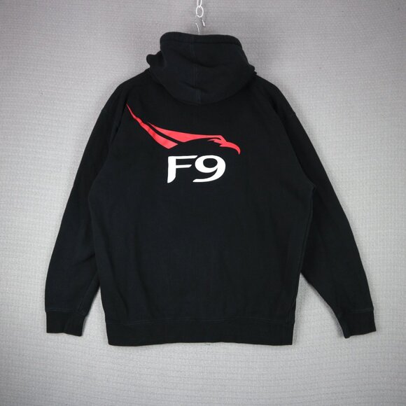 Spacex Other - SpaceX F9 Falcon 9 Rocket Zip Up Hoodie Mens Large Elon Musk Space